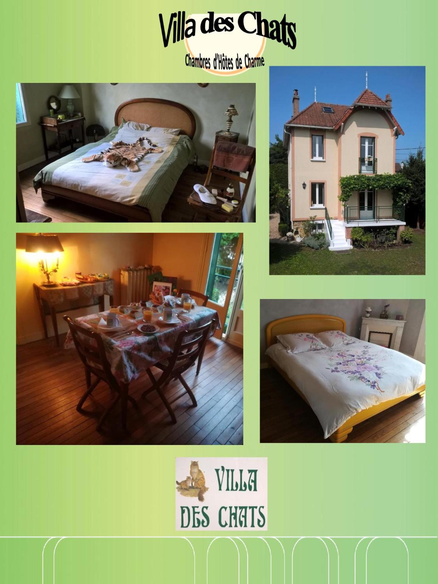 La Villa Des Chats Andrésy エクステリア 写真
